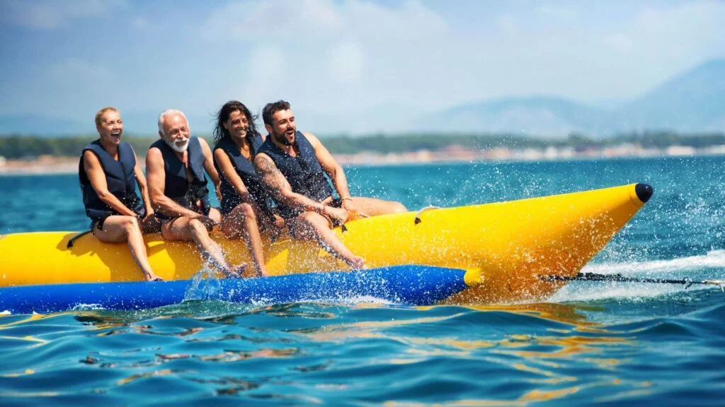 Enjoy Banana Boat Rides