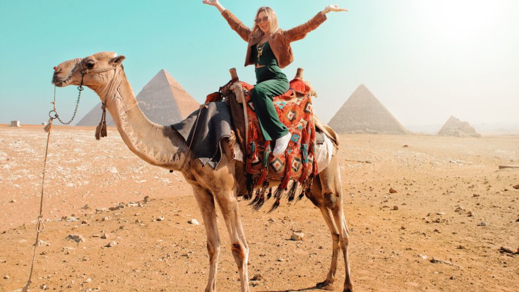 Camel-riding