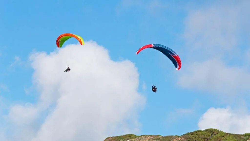 Para Gliding In Hanumantiya tapu