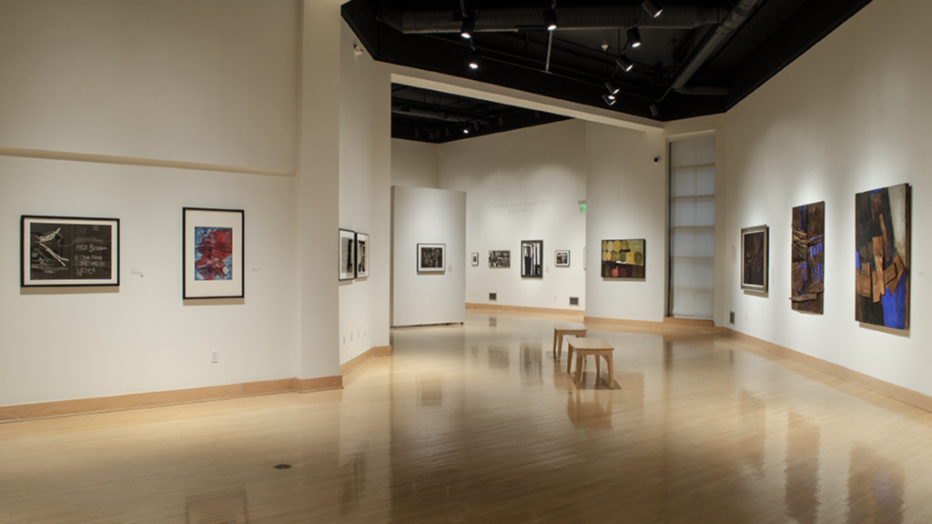  Inside View of Samuel Dorsky Museum of Art at New Paltz