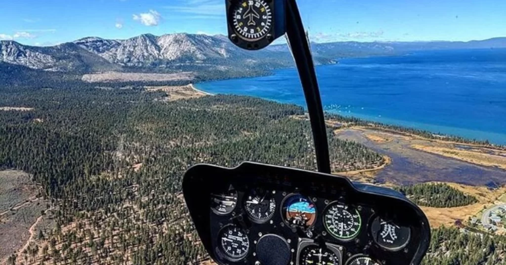Helicopter Tour Over Lake Tahoe in Reno