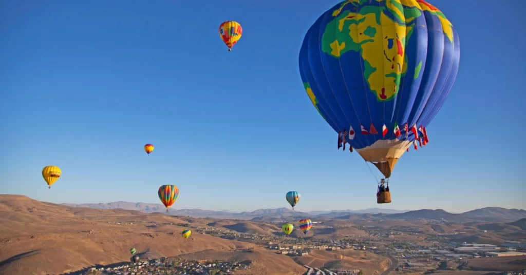 Hot Air Balloon in Reno