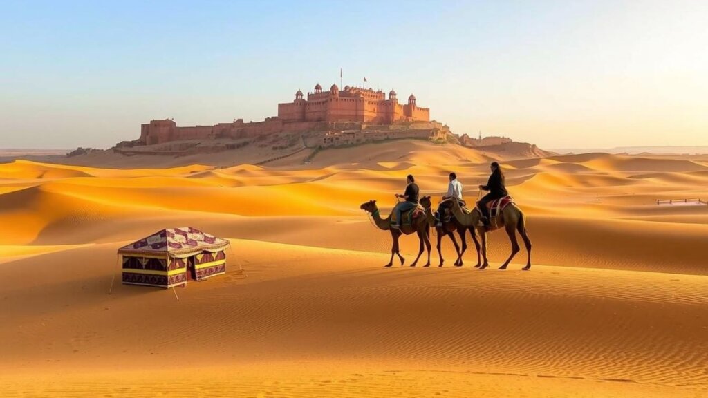 dune bashing sunset camel rides or relax by a desert bonfire