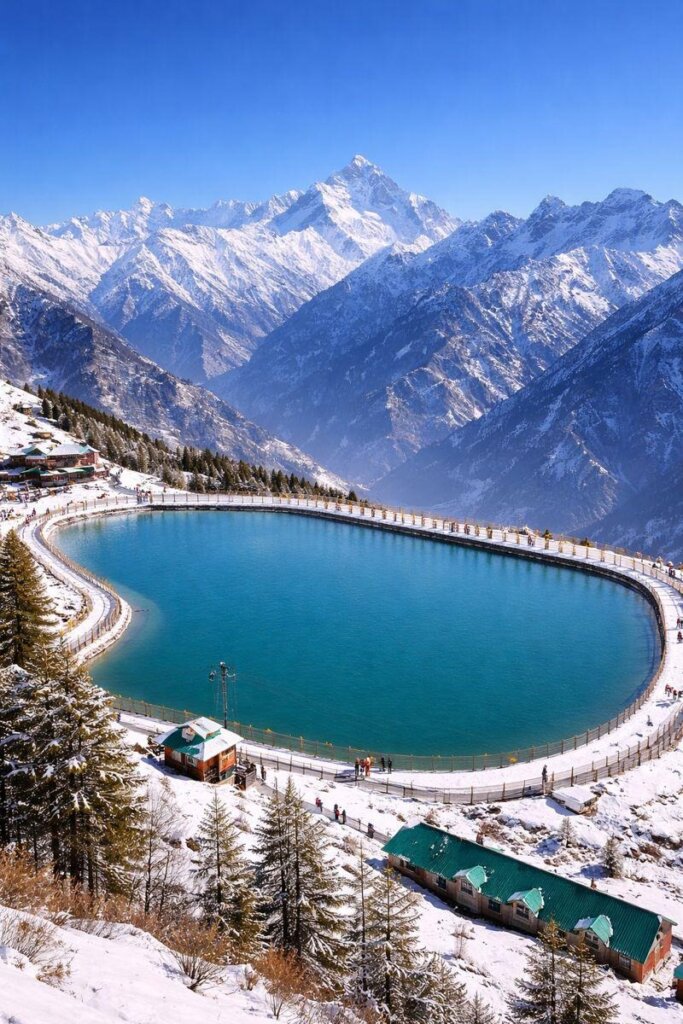 View Of Artificial Lake