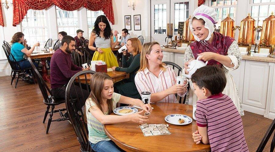 View of Abigail’s Tea Room
